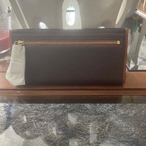 Prix De Dressage tri fold leather wallet - Picture 2 of 5